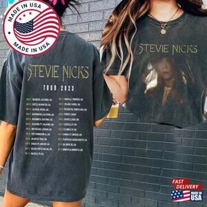 Stevie Nicks Tour Shirt Classic 2 Sided Tshirt